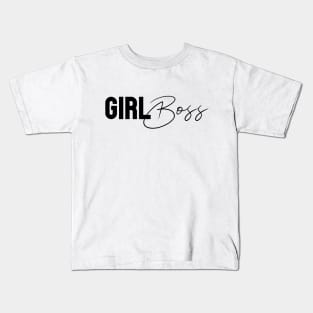 Girl Boss Kids T-Shirt